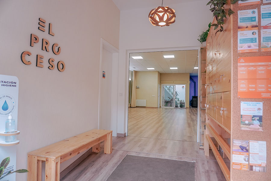 Entrada del Centro de Yoga en La Laguna, Tenerife